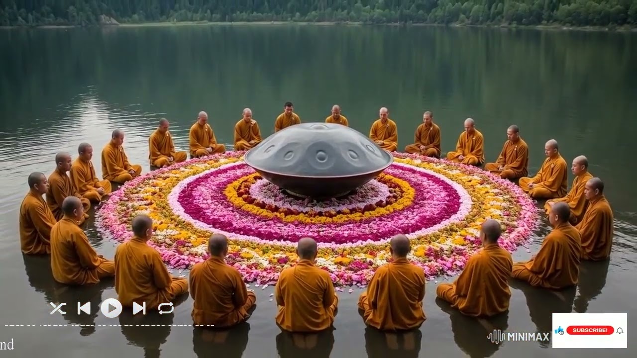 The Gentle Place   The Way of Deep Sound -2 Hours Handpan Music-RelaxingHandpan,HandpanSleep,Medit