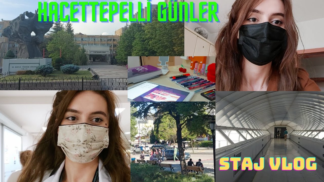 HACETTEPE G&Uuml;NL&Uuml;KLERİ #1 | Staj Vlog | Tıp Fak&uuml;ltesi Mini Kamp&uuml;s Turu | Hacettepeli G&uuml;nler