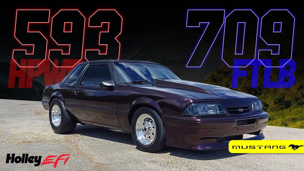 Угол опережения зажигания в зависимости от мощности // SBE Turbo LS Foxbody Mustang // Holley EFI...