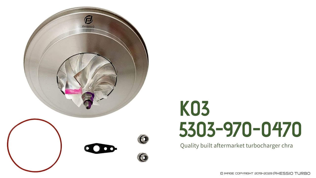 DL3Z6K682F Turbo Cartridge Right Side K03 5303-970-0470 For 2013-2016 Ford 3.5 Ecoboost Engine V6