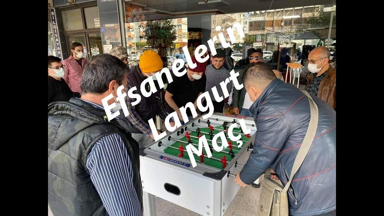 EFSANELERİN LANGIRT MAÇI - FINAL GAME OF TURKISH FOOSBALL MASTERS