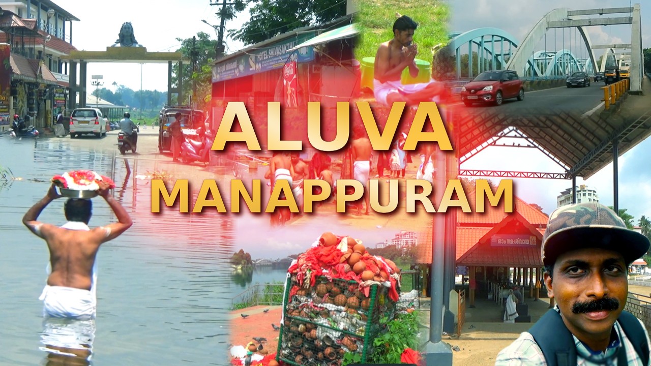 A Peaceful Walk through Aluva Manappuram 🌊 | Periyar River Vibes | Malayalam Travel Vlog