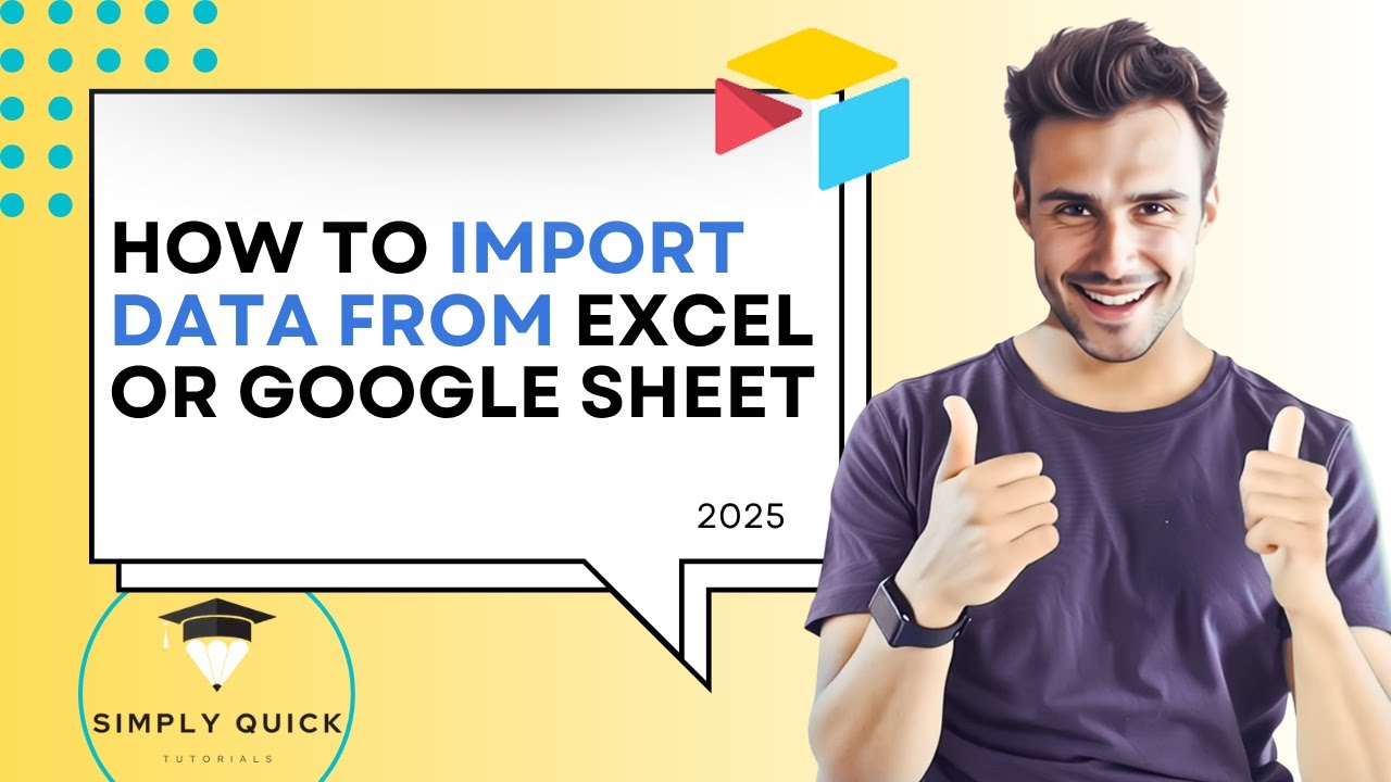 How to Import Data from Excel or Google Sheets into Airtable 2025