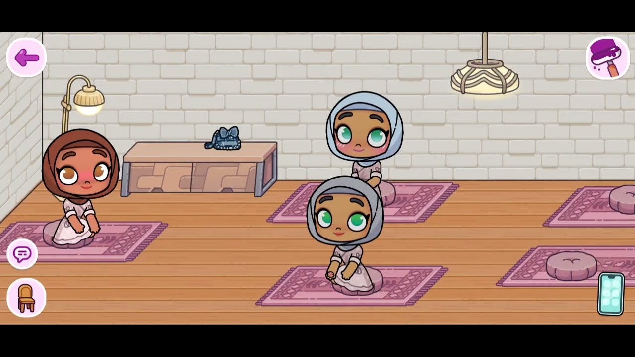 On fait le ramadan et on a adopté les bébé Hunter#pazu .#avatarstory @missladyworld 