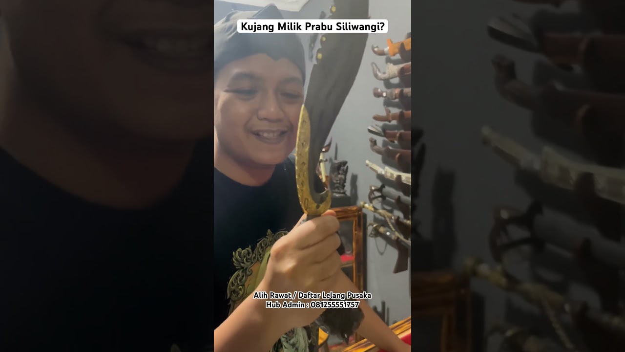 SUPER RARE!! Kujang Prabu Siliwangi kah ini? #leluhur #pusaka #keris