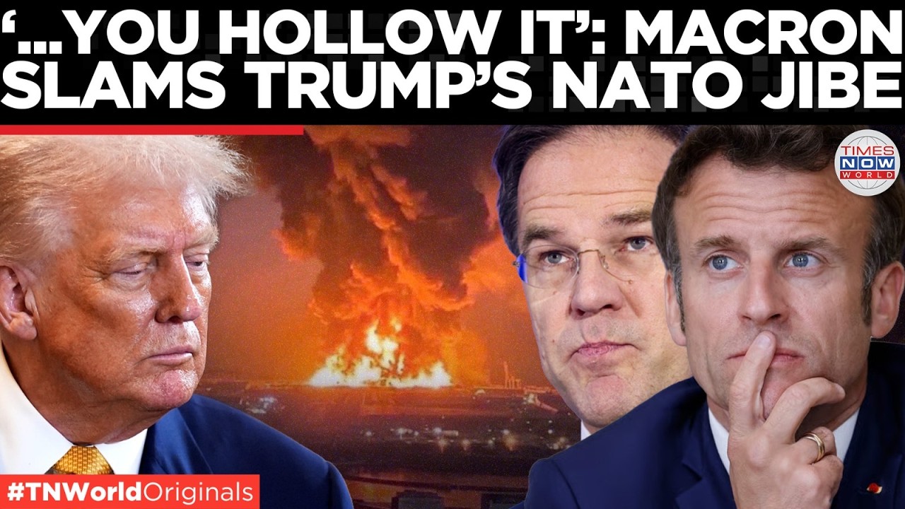 MACRON VS TRUMP: France Criticizes Trump&rsquo;s NATO Rhetoric And &lsquo;Unrealistic&rsquo; Iran Plans | US-Iran War