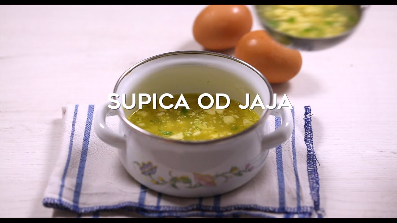 Supa (Juha) od Jaja (brza, zdrava, ukusna)