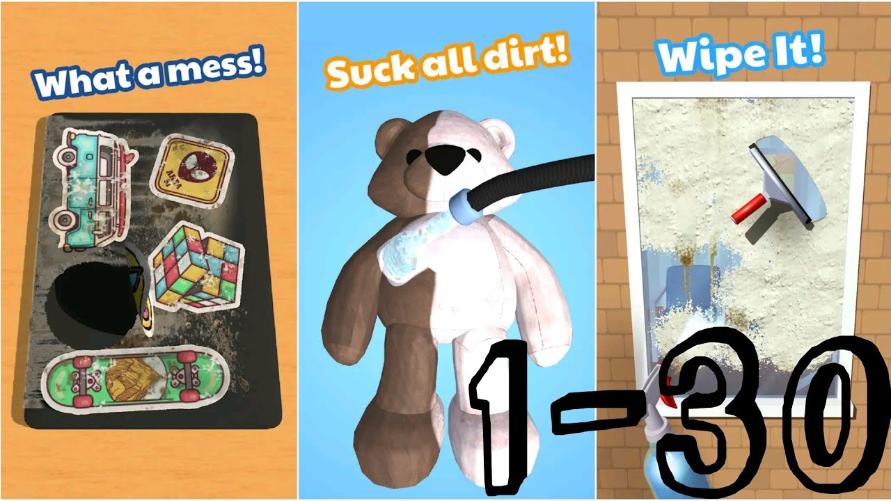 Deep Clean Inc. 3D | LVL1-30 [ Android ] Gameplay Walkthrough & showing some of the game's features
