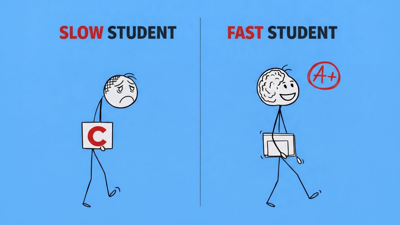 How to Study So FAST It Feels Abnormal — Here’s How #Howtostudy #learnfaster #studyhacks