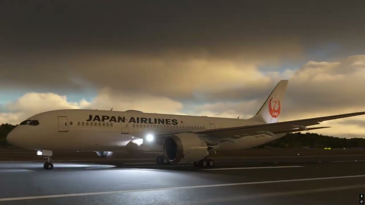 広島空港R28Takeoff