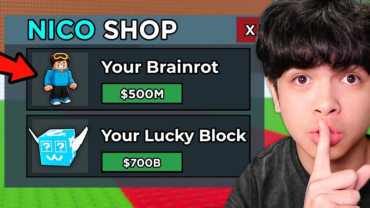 I Got My Own Shop in Steal a Brainrot..