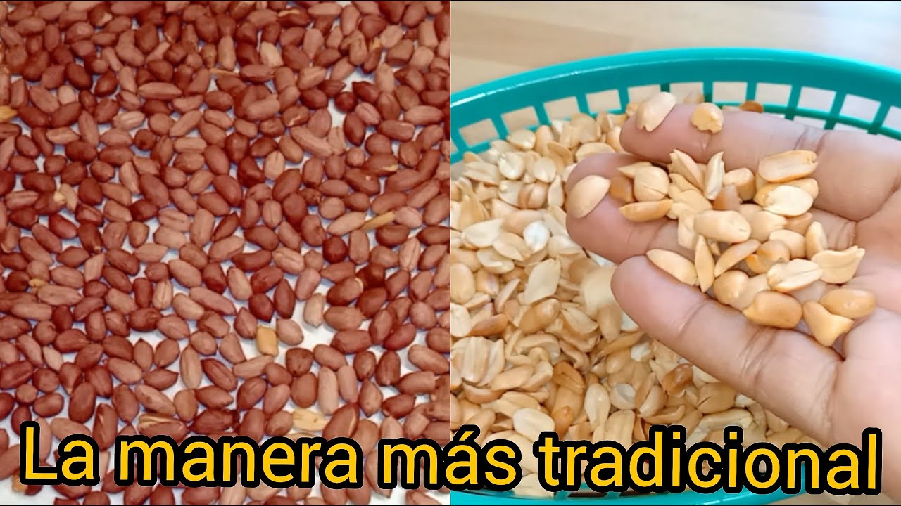 CÓMO TOSTAR CACAHUETES/MUCHO MÁS CRUJIENTES.