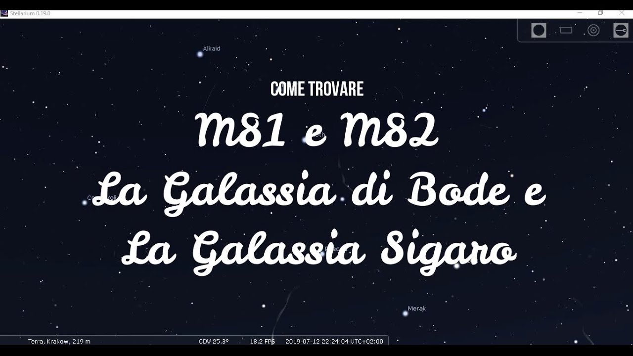Come trovare M81 e M82 (Galassia di Bode e Galassia Sigaro)