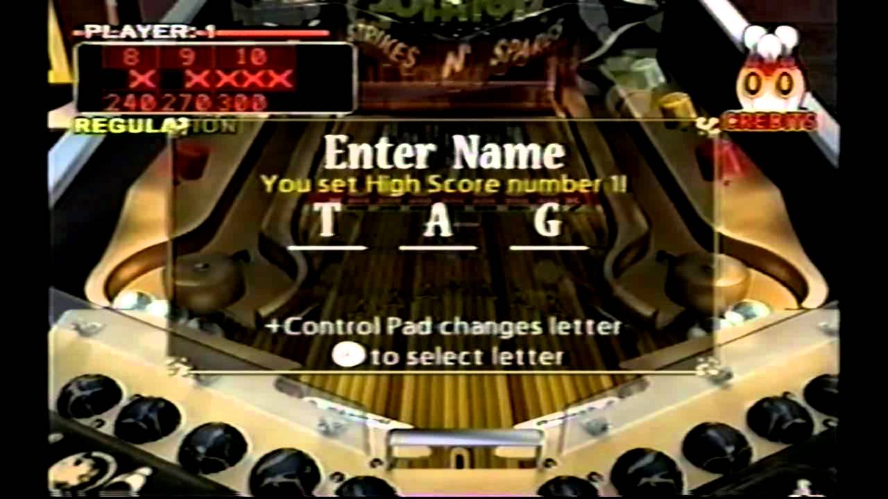 Pinball Hall of Fame - The Gottlieb Collection - Strikes N' Spares - Regulation - 300