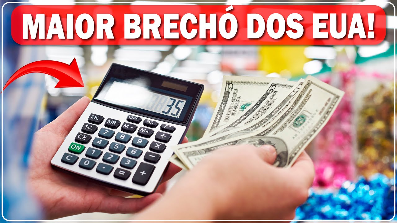 MAIOR BRECHÓ dos EUA | PREÇOS IMBATÍVEIS na GOODWILL ORLANDO