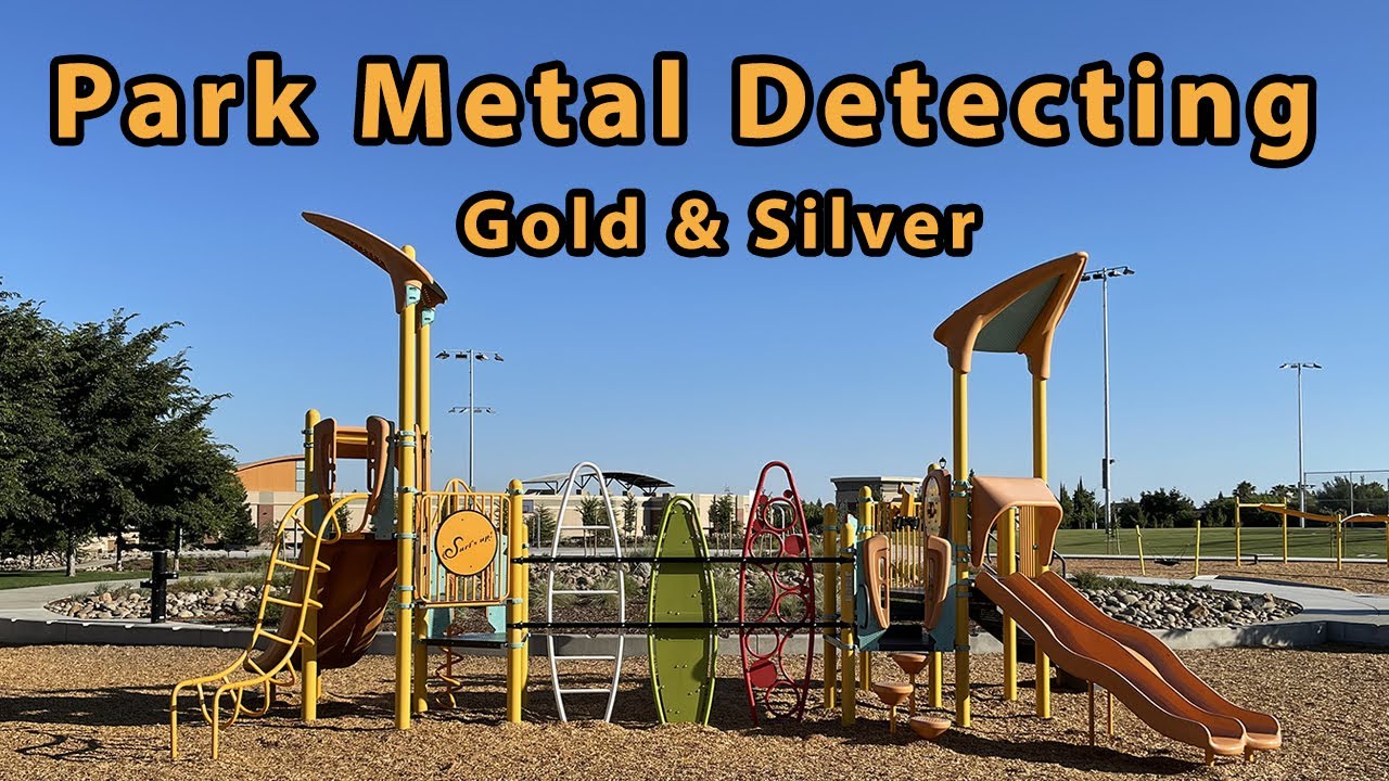 Park Metal Detecting : GOLD & SILVER Found in the Same Hole