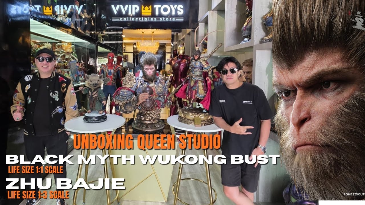 Unboxing Queen Black Myth Wukong Bust 1:1 & Zhu Bajie 1:3 | With Frans Sanjaya
