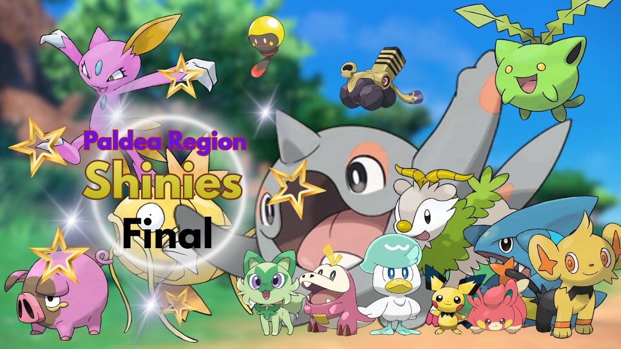 Pokemon Scarlet and Violet Shiny Hunt - Paldea Part 5