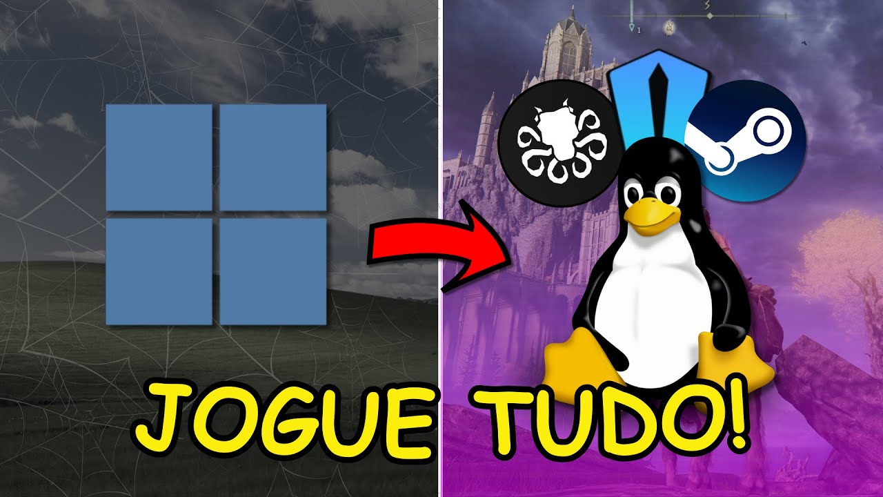 O Guia DEFINITIVO para Jogar no Linux em 2026!