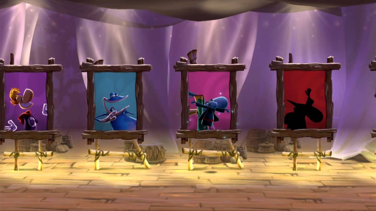 Rayman Legends - Todos los personajes (versión WiiU)