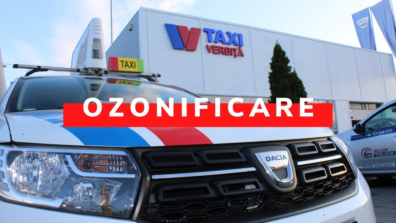 Procesul de ozonificare la Taxi Verbita