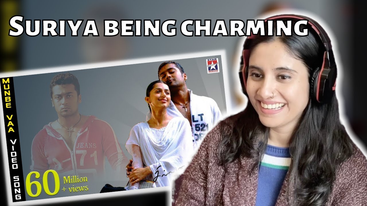 Munbe Vaa Song Reaction | Sillunu Oru Kadhal  | Suriya | Bhumika  | AR Rahman | Ashmita Reacts