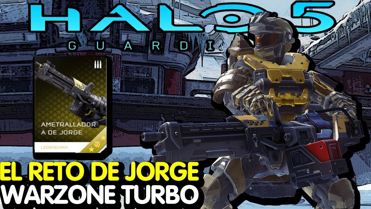 Halo 5 / El reto de JORGE / Warzone Turbo / Sólo torretas