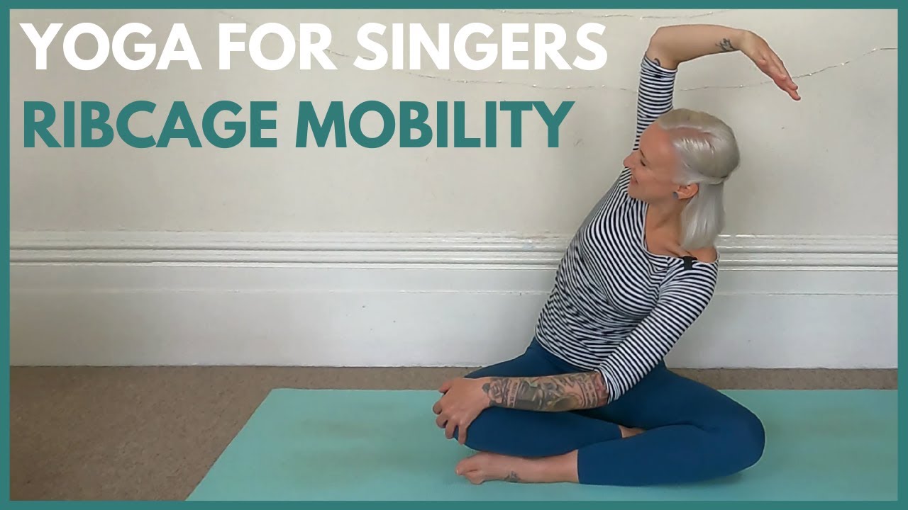 15 Minute Yoga Flow for Singers | Ribcage and Thoracic Spine Mobility for Better Breathing 🗣️💙