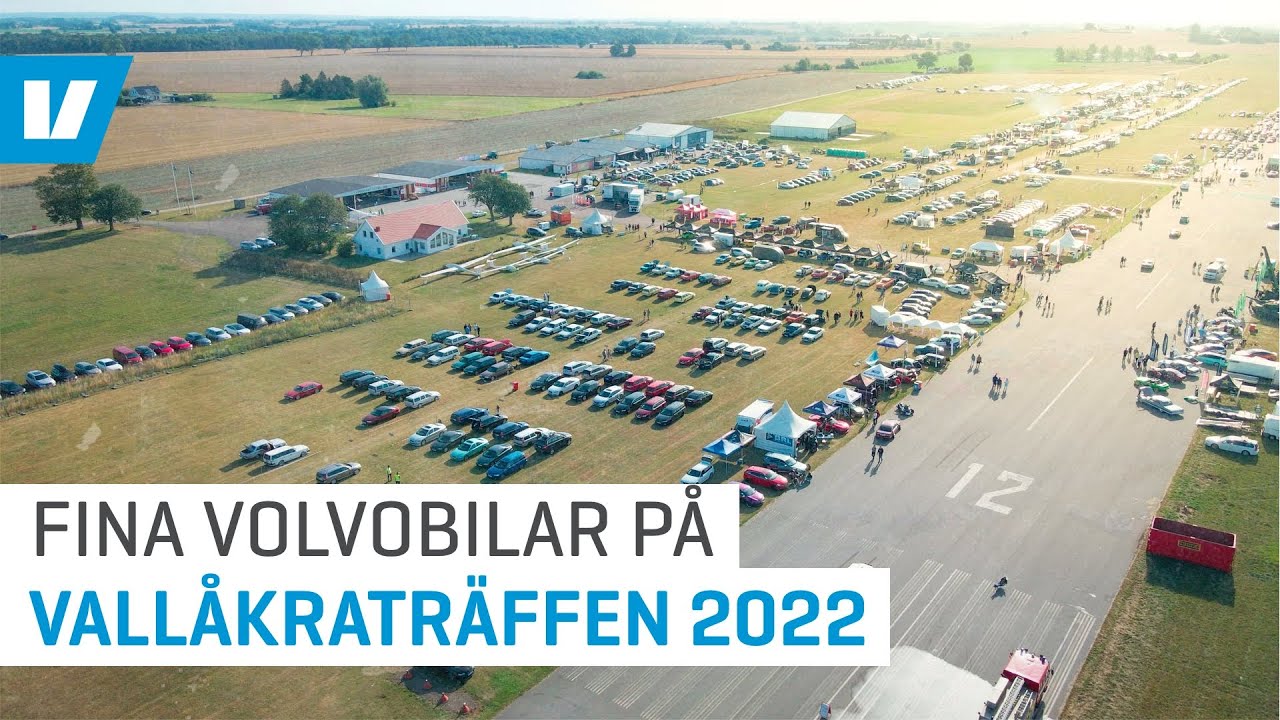 Fina Volvobilar på Vallåkraträffen 2022