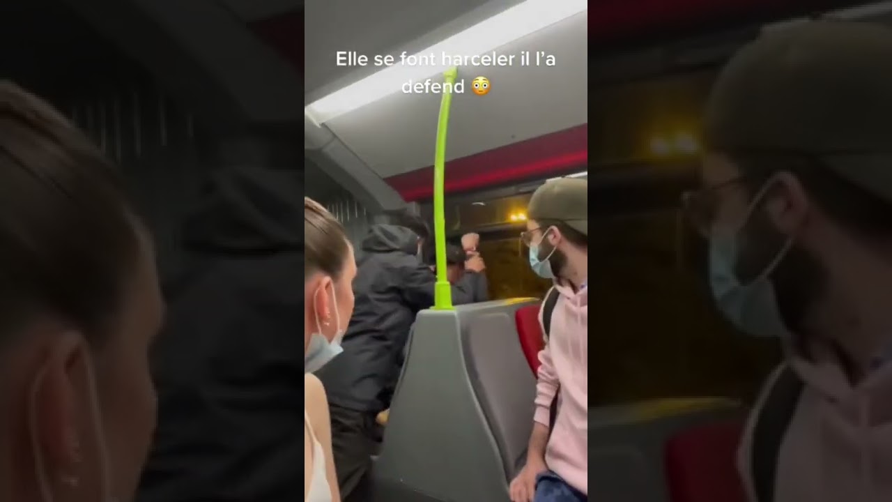 Elle se font harceler un mec les d&eacute;fend 😨