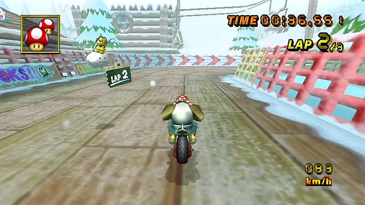 [MKW Former WR] DK's Snowboard Cross - 01:49.100 - Fω♪Chαø$★