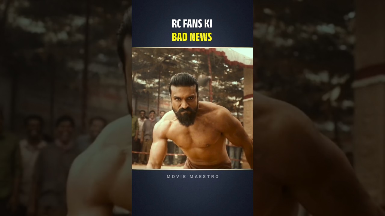&ldquo;Ram Charan Peddi movie postpone 😳 fans ki big bad news&rdquo;