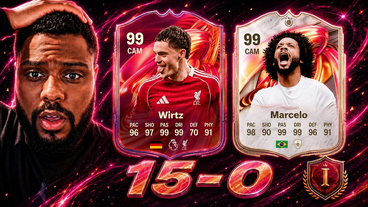 99 FUTTIES WIRTZ & MARCELO MADE EVERYONE RAGE QUIT IN CHAMPS!!! FC26 ULTIMATE TEAM GAMEPLAY