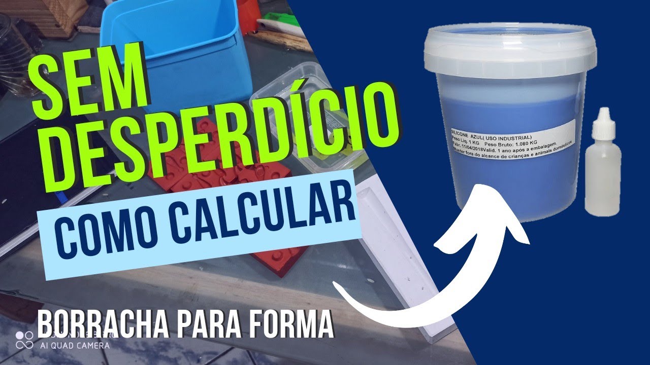 COMO CALCULAR VOLUME DE BORRACHA , PARA MOLDES OU  FORMAS