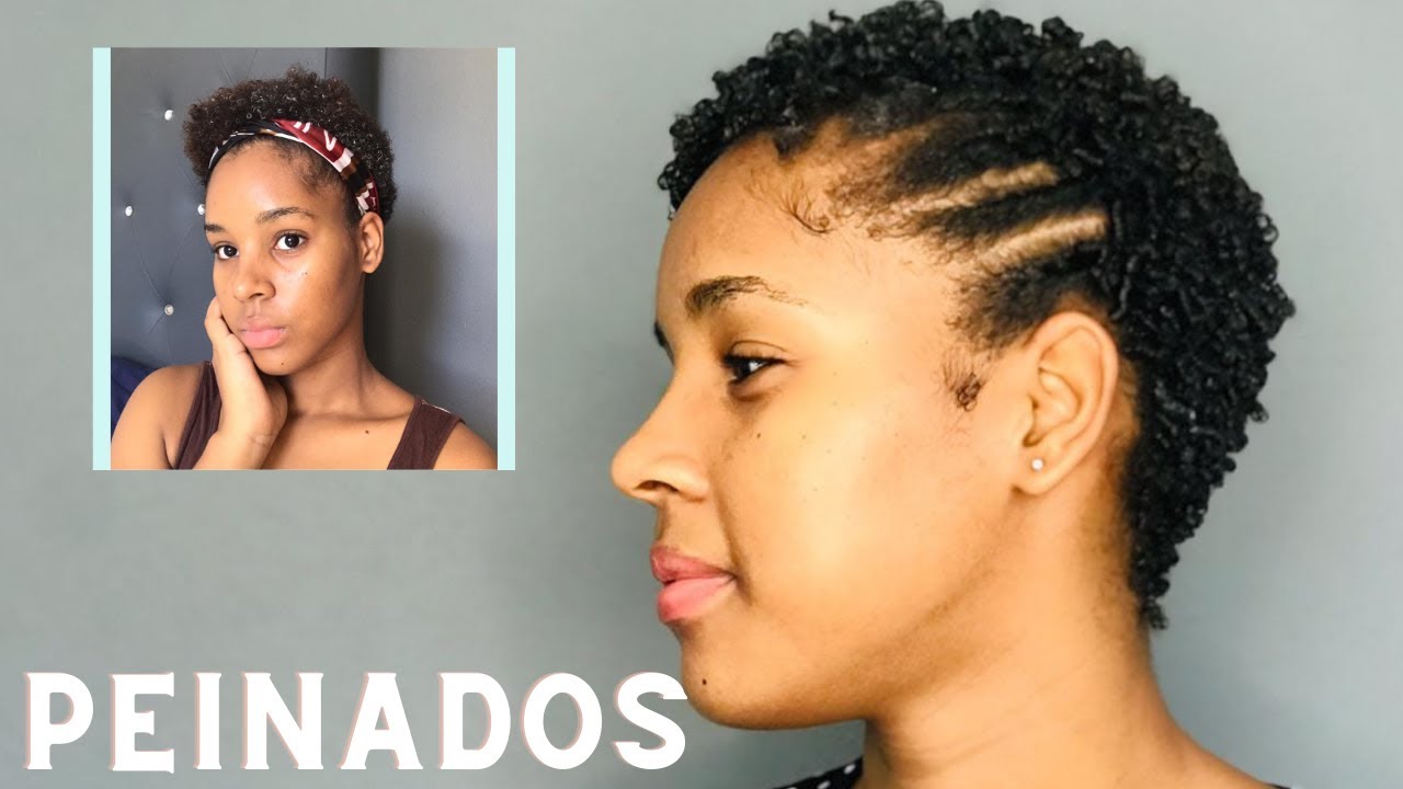 |Peinados para cabello afro corto| Cabello rizado