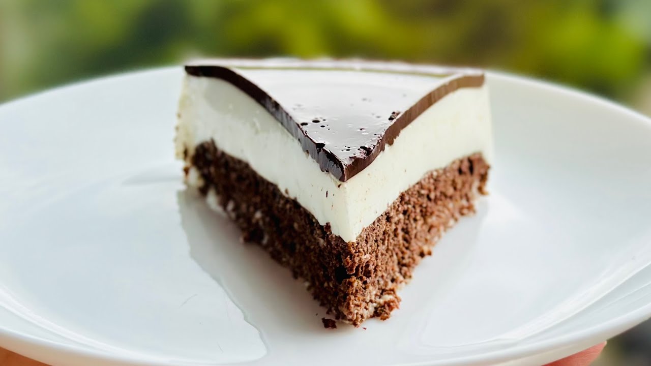 Zartes Dessert ohne Mehl, Zucker und Butter  Minimale Kalorien  Low Carb