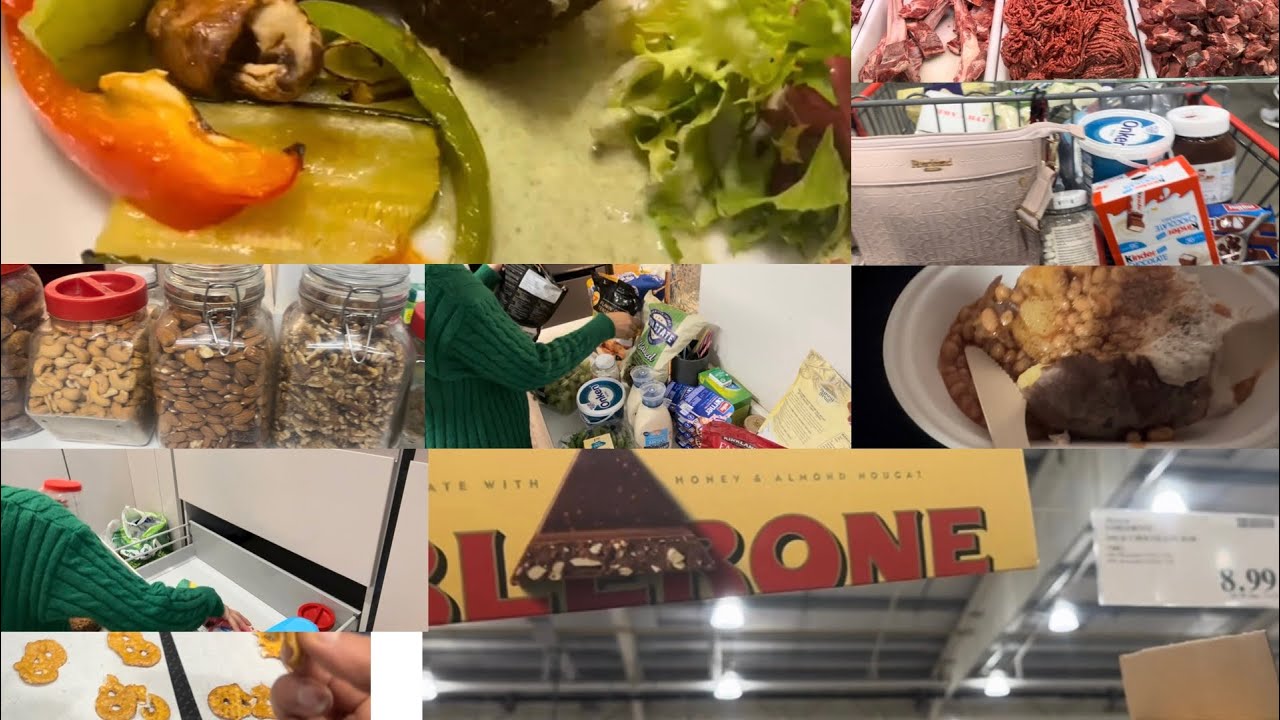 Grocery Day#Taking daughter for appointment#lamb steak with Roast potatoes and veggies#Brownies#
