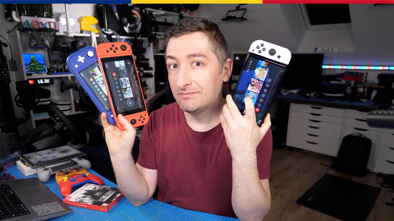 Comparație detaliată Switch / Lite / OLED ! Care e mai bun pentru tine ?