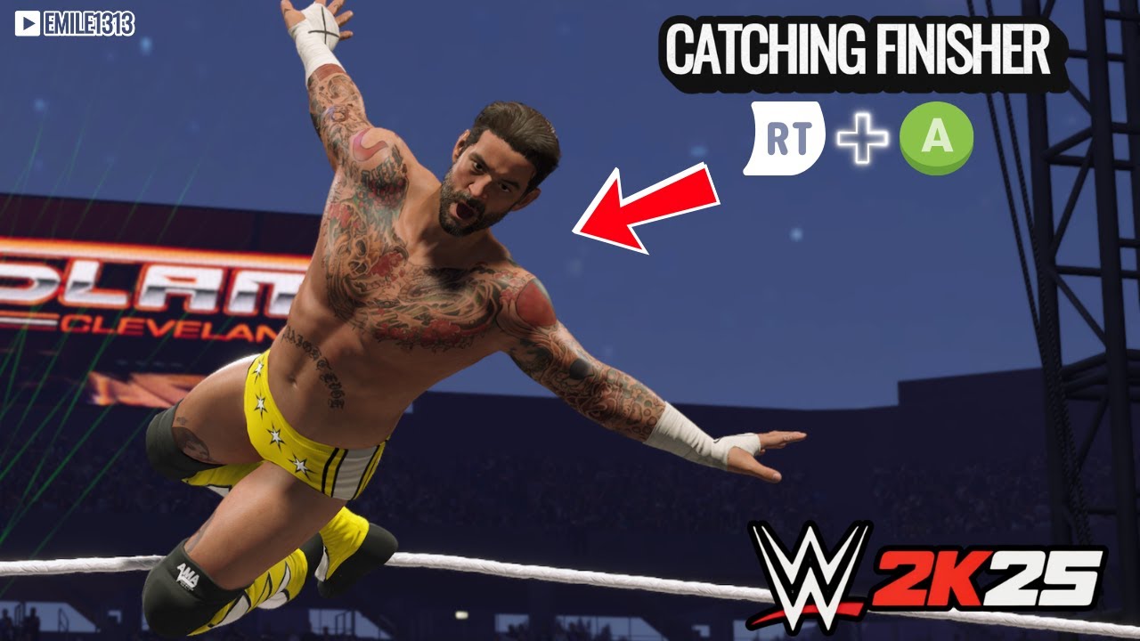 WWE 2K25 - ALL CATCHING FINISHERS (INSANE) / 4K / WWE2K25 GAMEPLAY