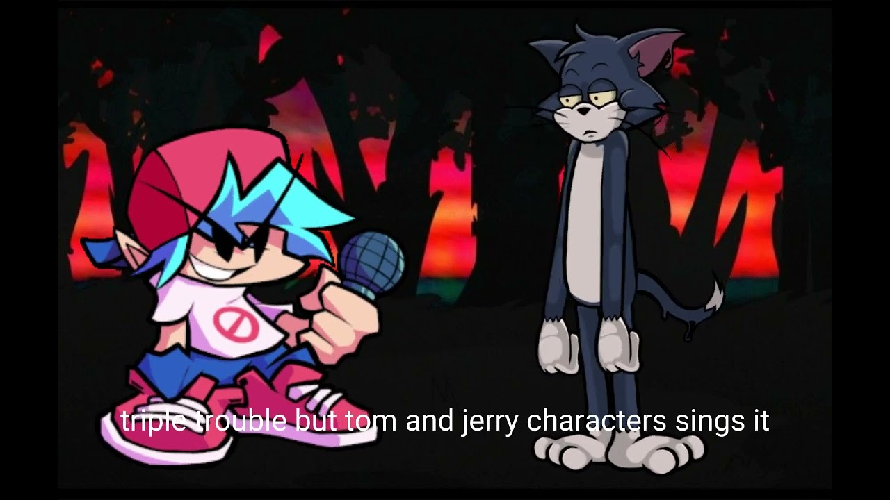 triple trouble but tom and jerry characters sings it