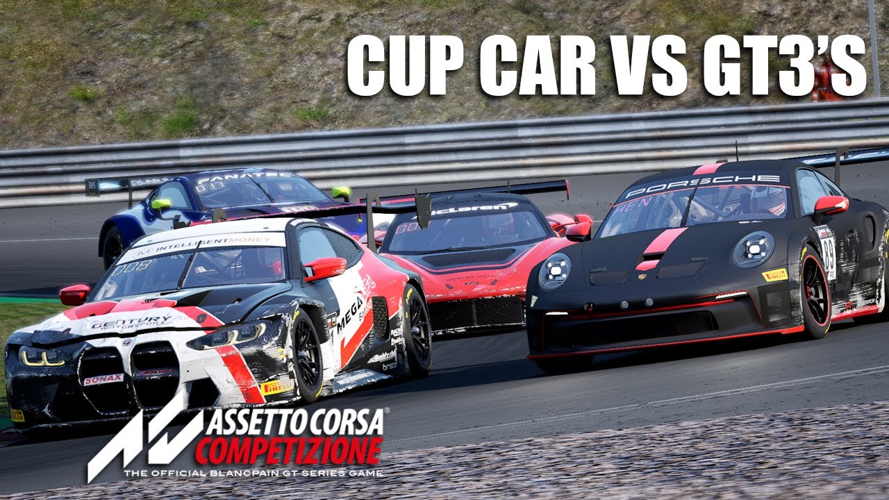 ACC: Porsche Cup vs GT3's at Spa
