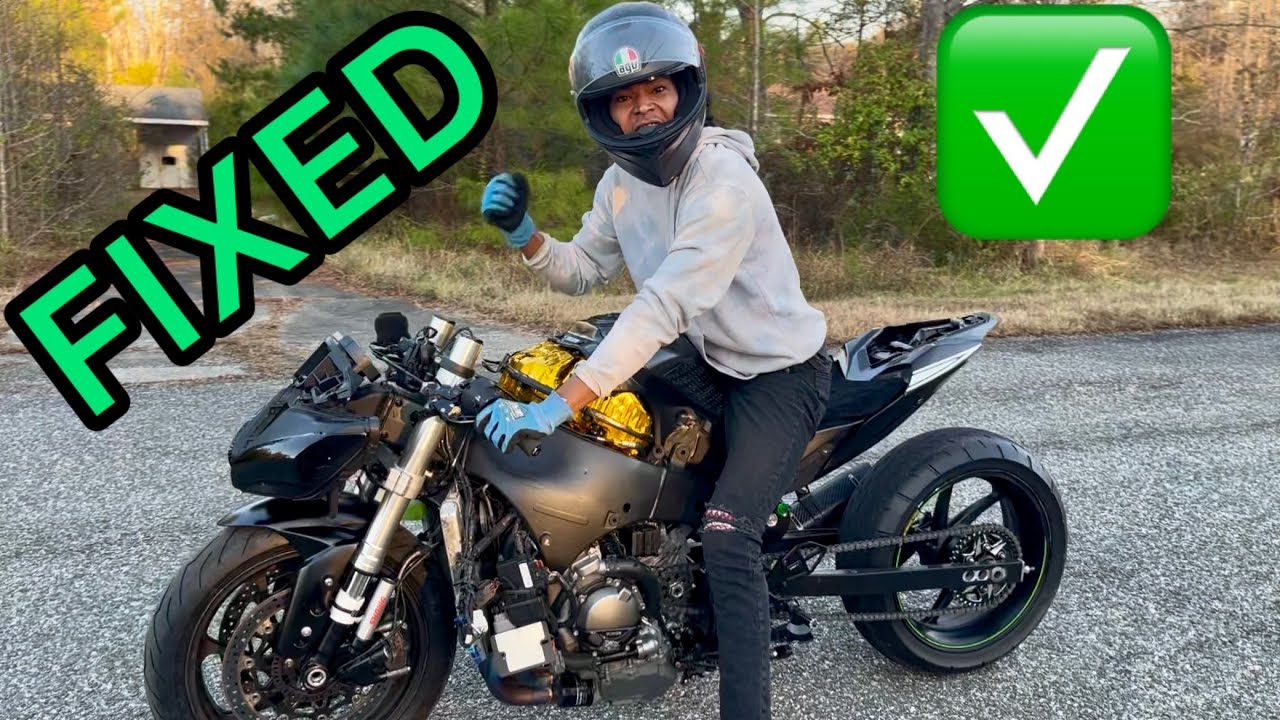 Починил мой Roll Race ZX10, РАБОТАЕТ КАК НОВЫЙ
