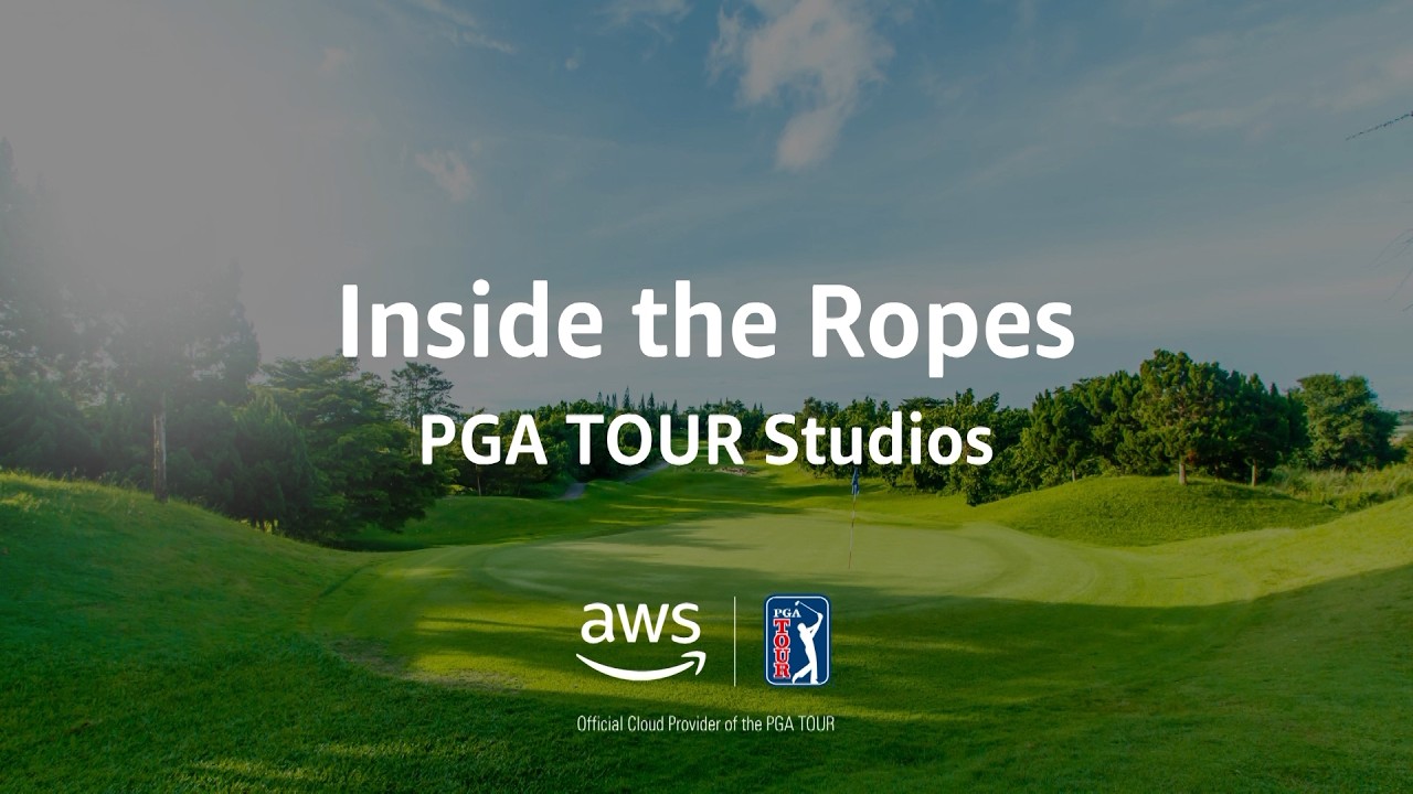«Внутри турнирной сетки @PGATOUR», эпизод 2: Студия PGA TOUR | Amazon Web Services