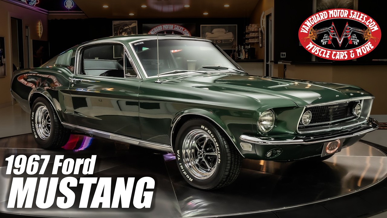 1968 Ford Mustang Fastback For Sale Vanguard Motor Sales #7598