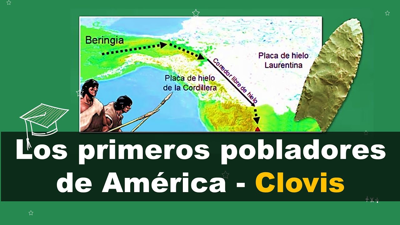 ⭐Los primeros pobladores de Am&eacute;rica - Clovis 📘aulamedia