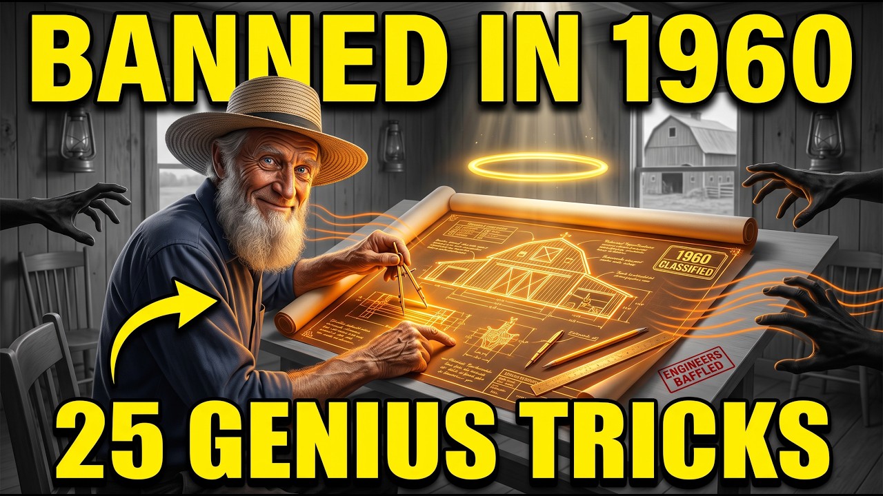 Amish's 25 BANNED Barn Tricks from the 1960s That Engineers Now Say Were GENIUS