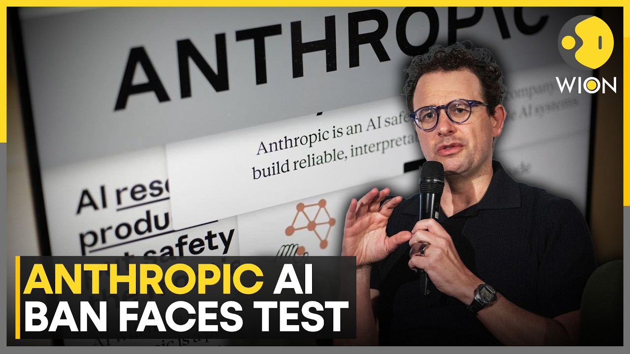 Trump Urges Govt to Drop Anthropic's AI: Anthropic Sues Pentagon Over AI Blacklist | WION
