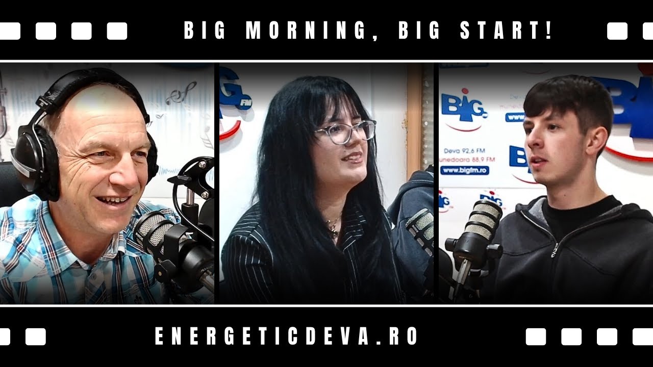 De la Liceul Energetic Deva la microfonul BIG FM