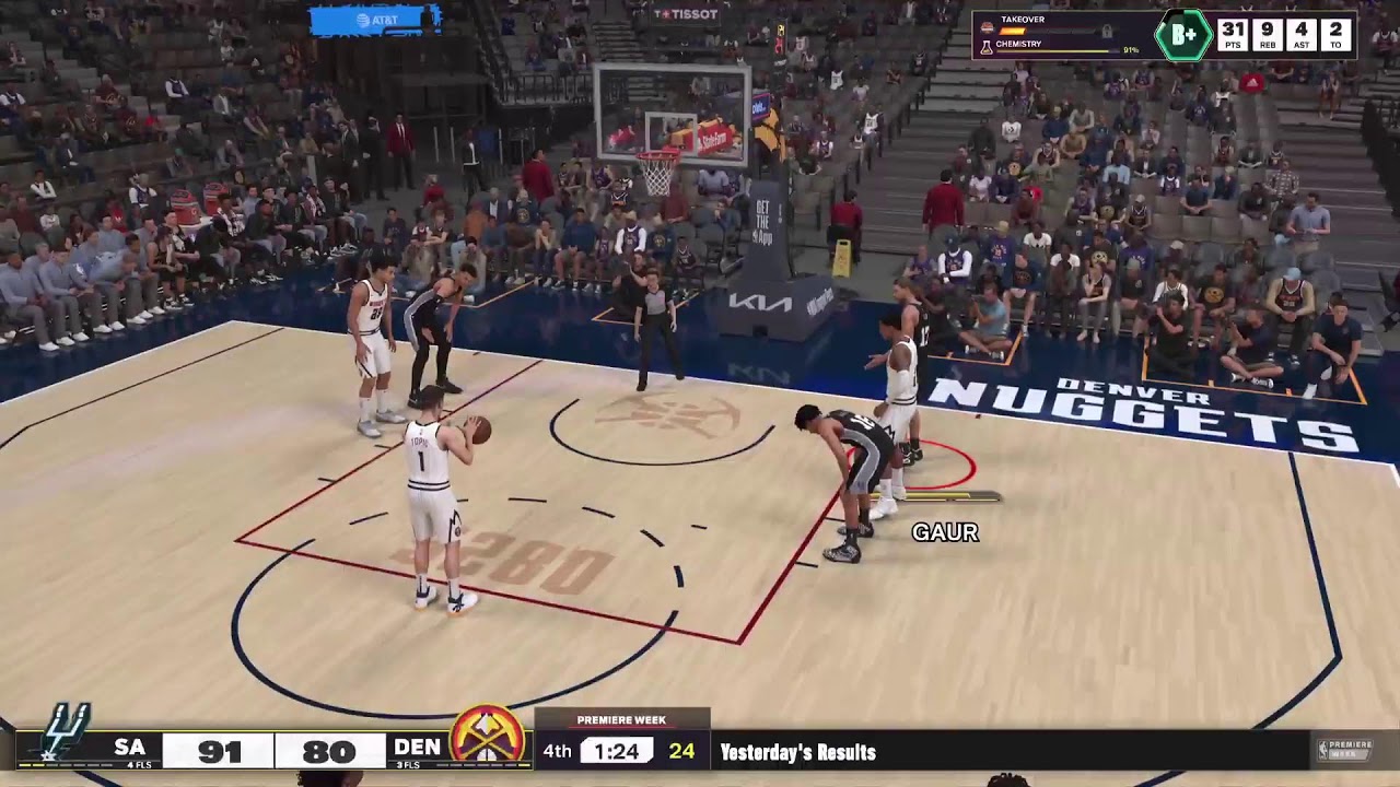 99 Overall with Victor Wembenyama #Nba #nba2k25