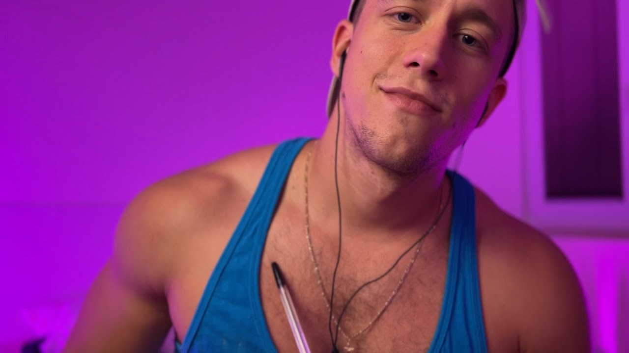Scratching and Tracing on my body male ASMR **Amazing Tingles**